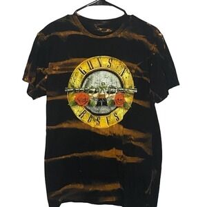 Guns n Roses DIY Bleached Band T-Shirt Medium